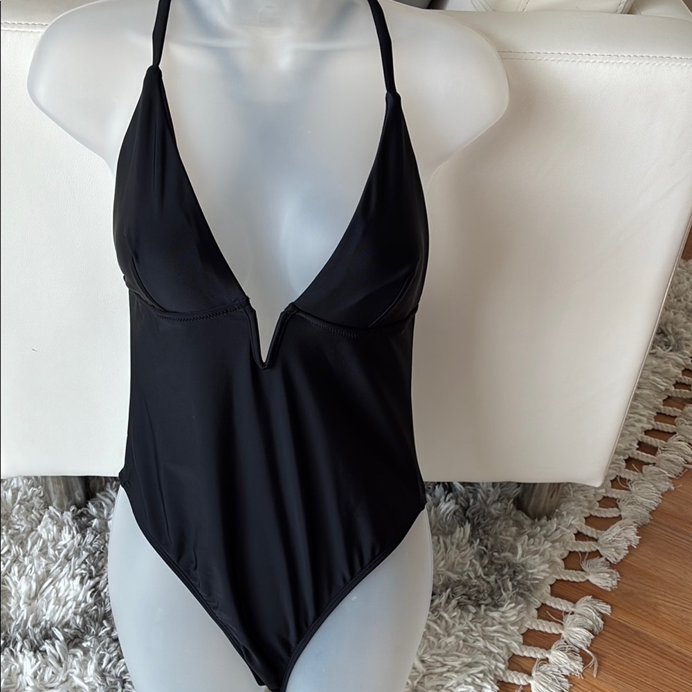 Cupshe Black One Piece Swimsuit